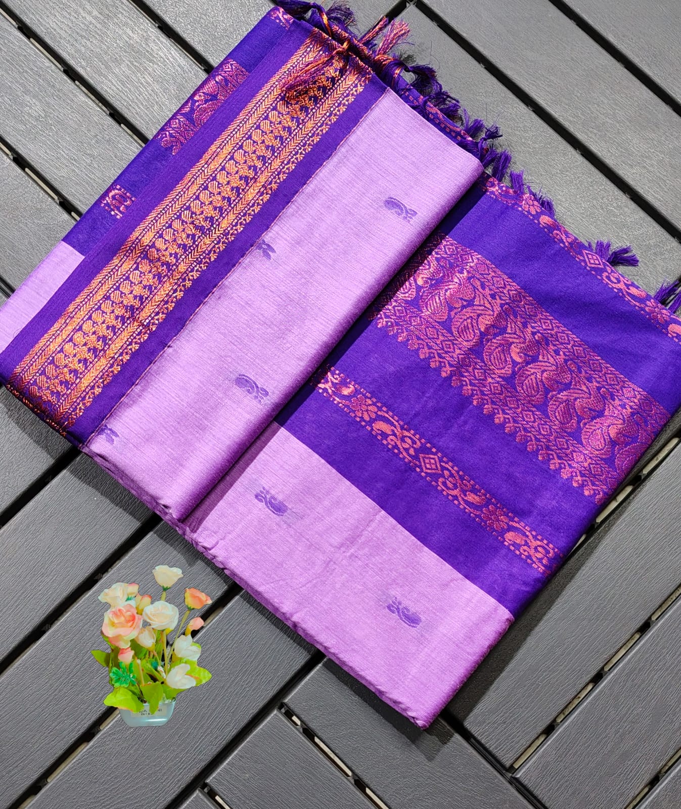 Pure Cotton Silk Gadwal