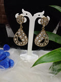 Golden Kundan Earrings