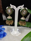 Meenakari Jhumkas